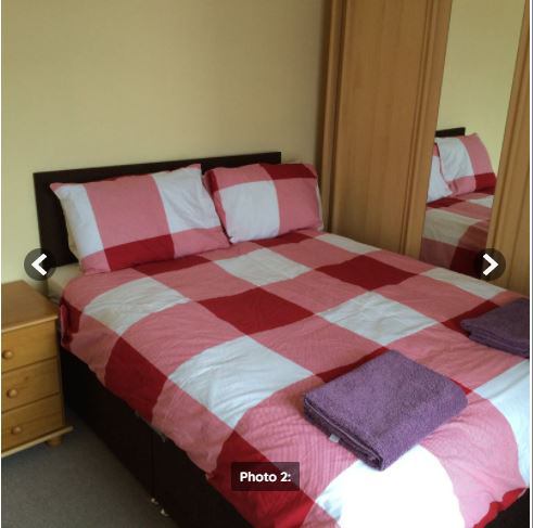 Photo 1: One of three Double Bedrooms Available