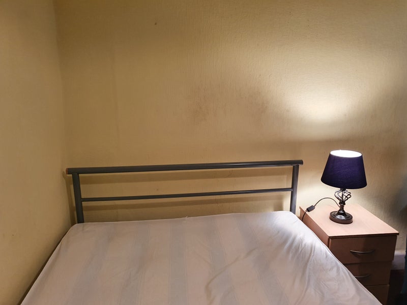 Photo 1: Double Bed and Side Pedestal