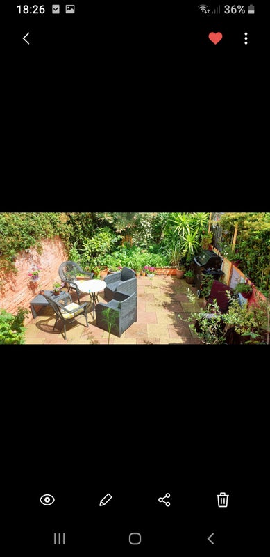 Photo 1: Garden in the summer