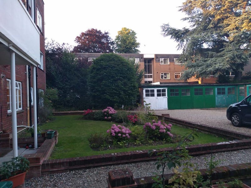Photo 1: Communal garden, garage and parking available