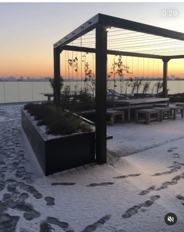 Photo 1: Sunrise on the terrace