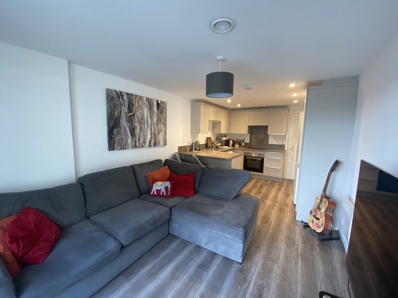 Photo 1: Living Room / Kitchen (Looking from Balcony)