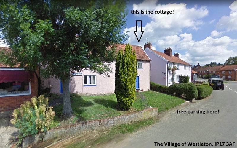 Photo 1: Cottage location in Westleton, Yoxford Road