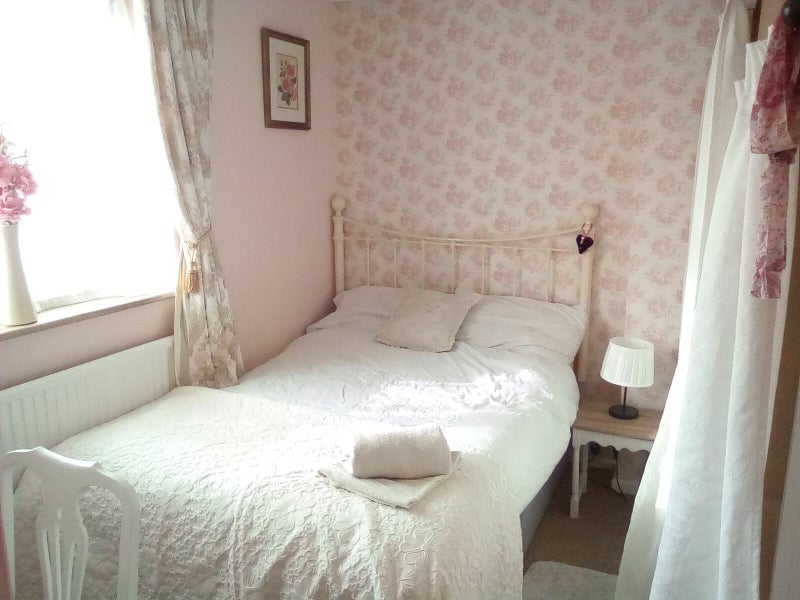 Photo 1: Double bed, bedside charger