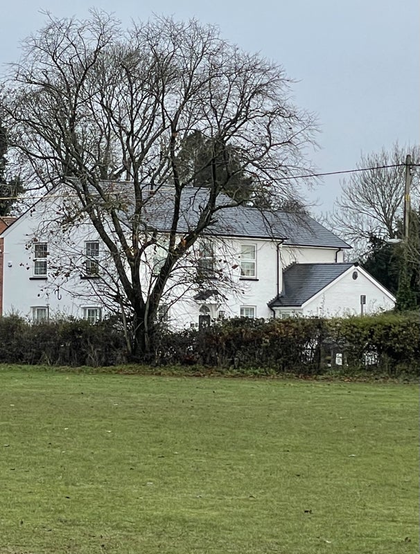 Photo 1: View of house from the Common