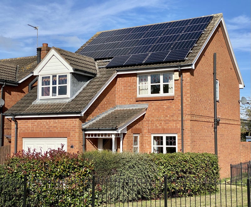 Photo 1: Detached house with front and back gardens and free on street parking.
