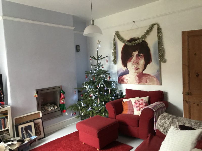 Photo 1: Lounge at Christmas