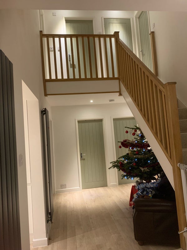 Photo 1: Stairs to private room