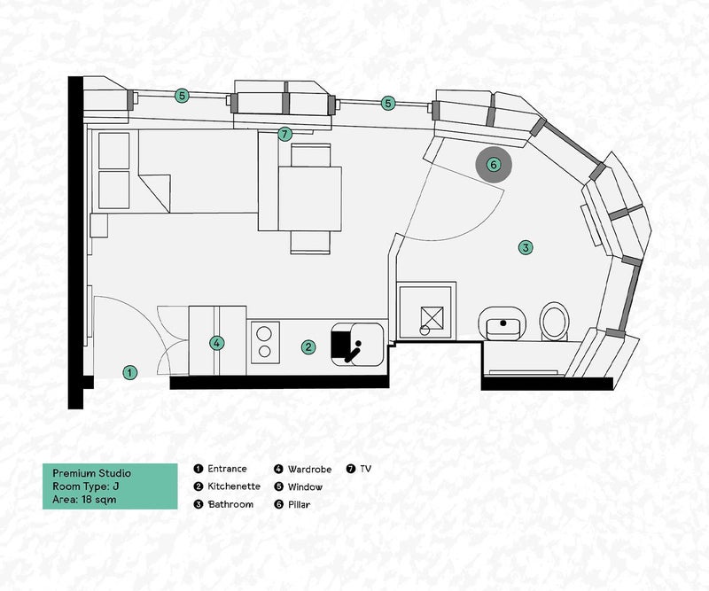 'Premium Studio All Bills Included 12 Months' Room to Rent from