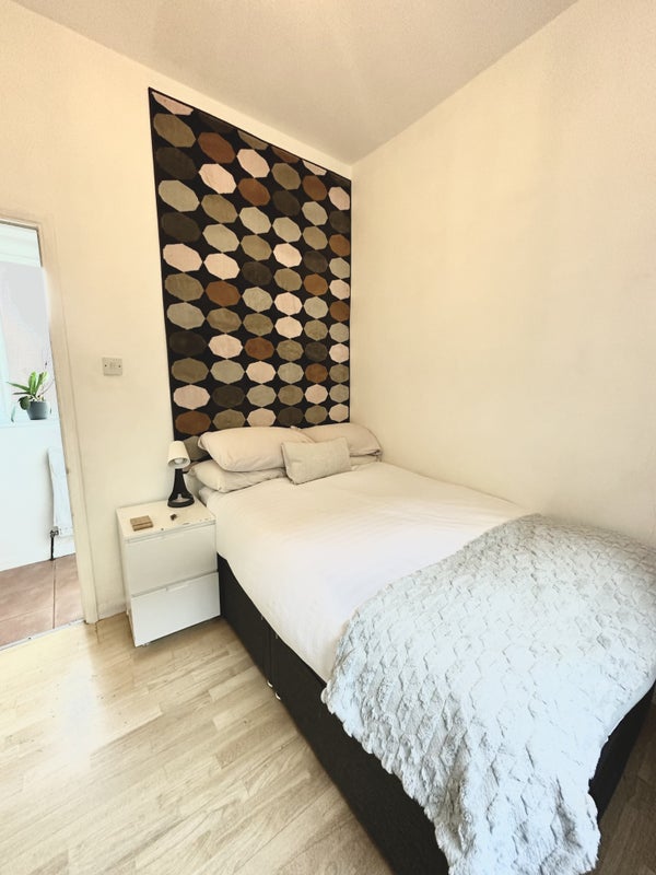 Photo 1: New bed with mattress topper 