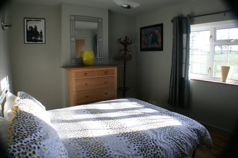 Photo 1: Double bedroom overlooking fields