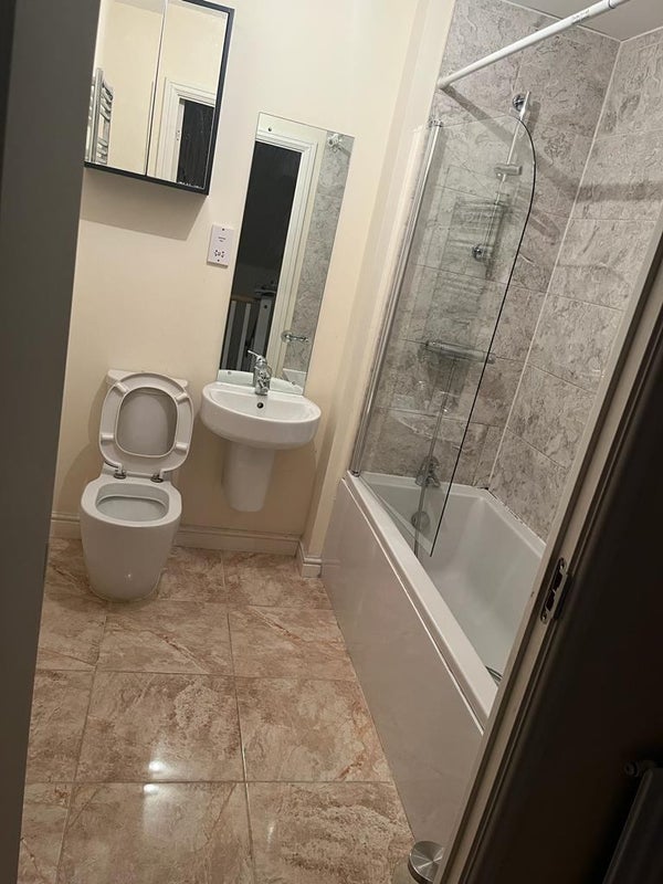 Photo 1: Bathroom and Toilet