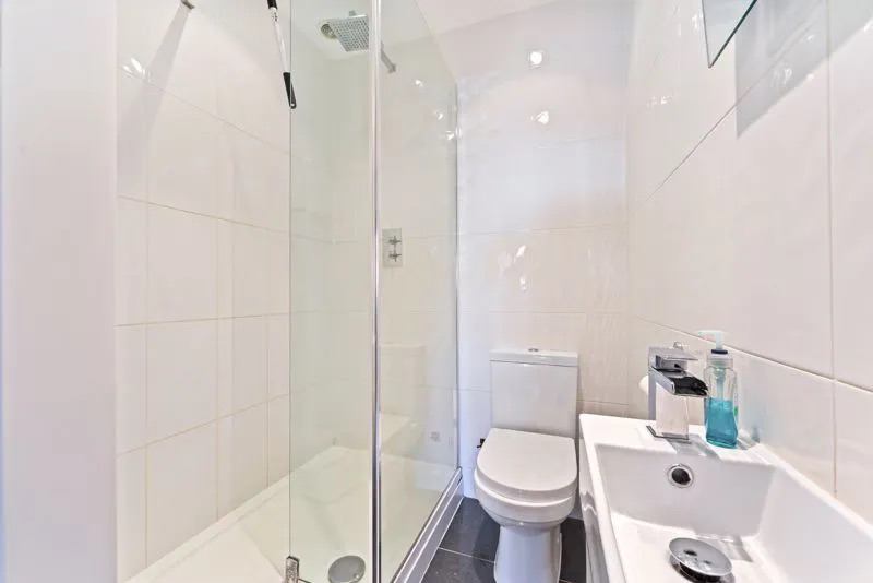 Photo 1: Shower/toilet