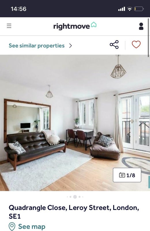 'Huge room in lovely flat in Bermondsey! ' Room to Rent from SpareRoom