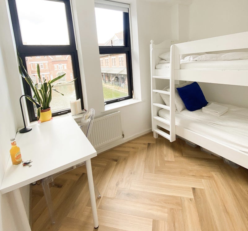 Photo 1: The bedroom with a lock