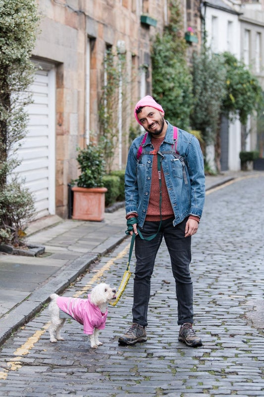 Photo 1: Sabrina and me around Edinburgh