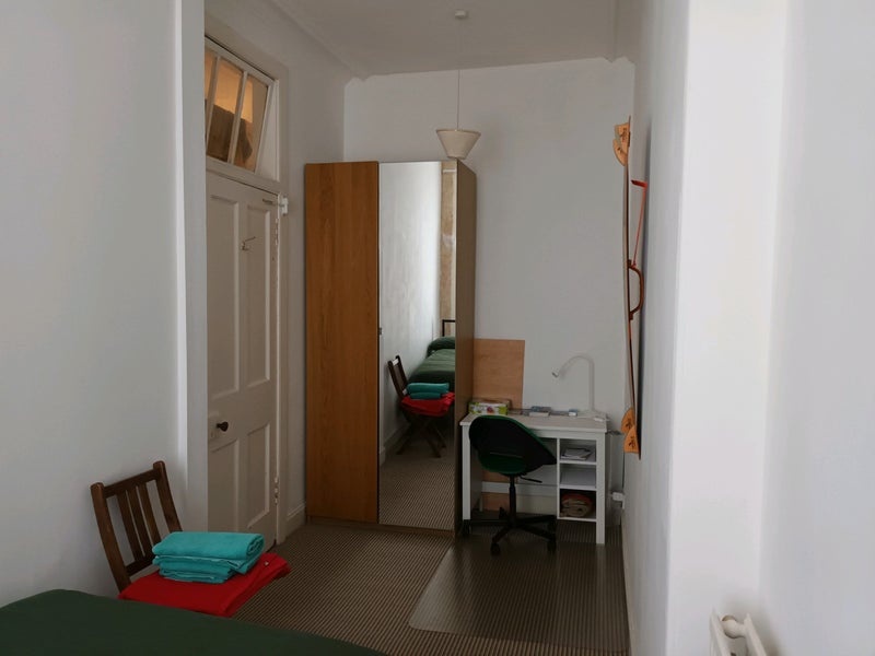 Photo 2: Desk and wardrobe