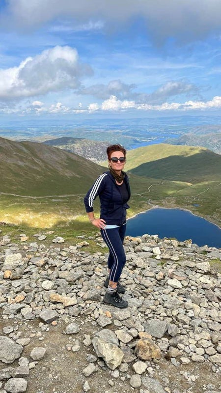 Photo 1: top of the Helvellyn