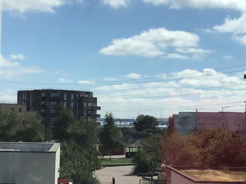 Photo 1: The river in the distance 