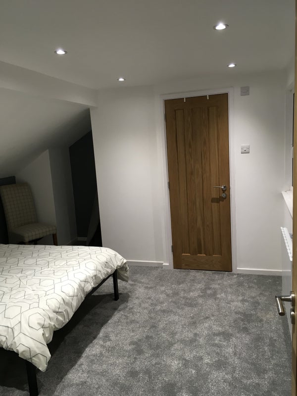 Photo 1: Space in room bigger than pictured, new thick comfy mattress bought last year and been protected. Ne