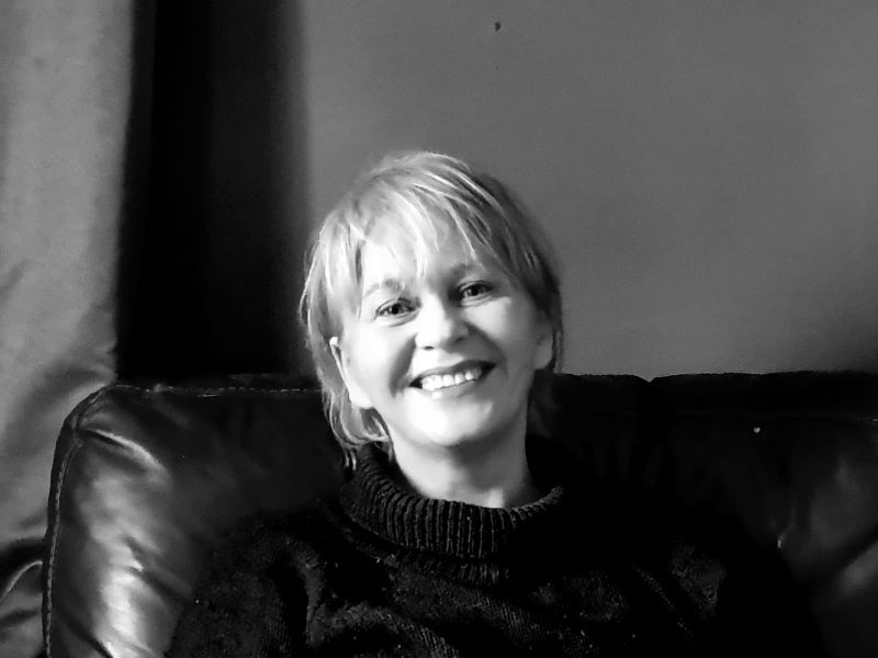 Photo 1: Smiling at my daughter for her patience with me ...