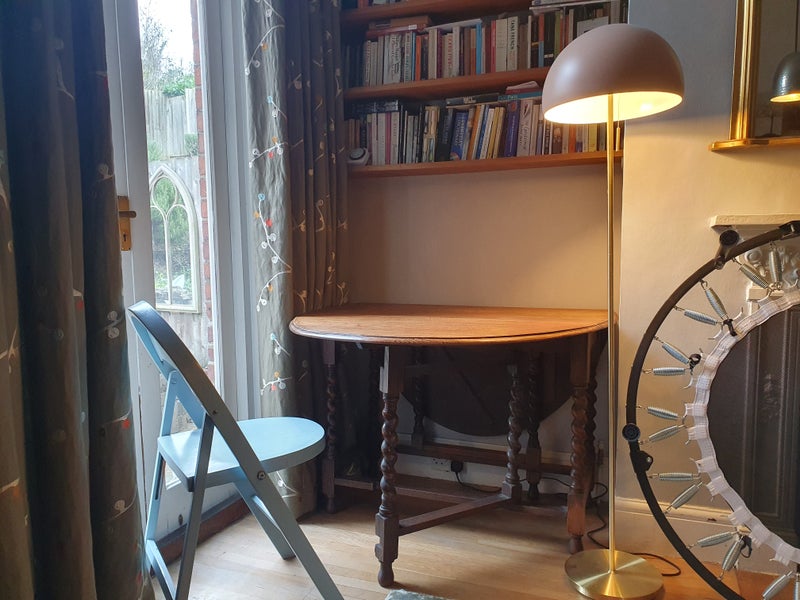 Photo 1: Living room  - dining & work table