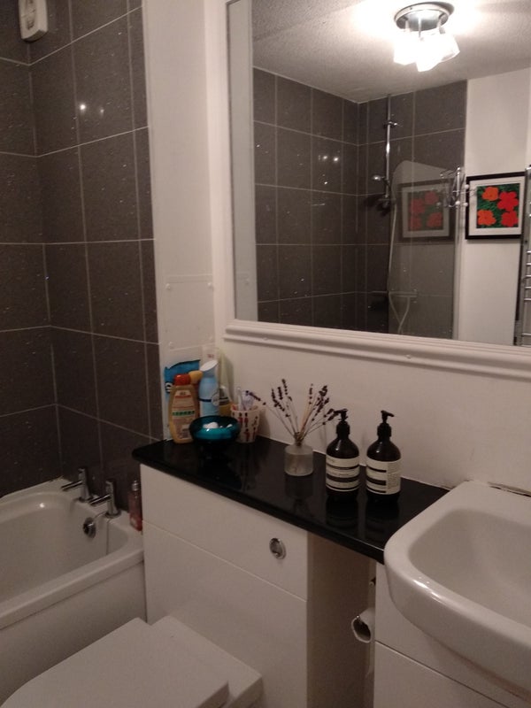 Photo 1: Bathroom with shower