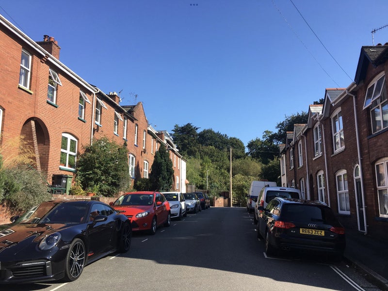 Photo 1: Our street is on the walk from st David’s station to Uni