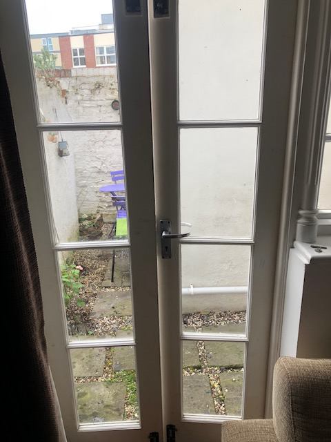 Photo 6: Patio for fresh air, bikes, bins and for hanging washing