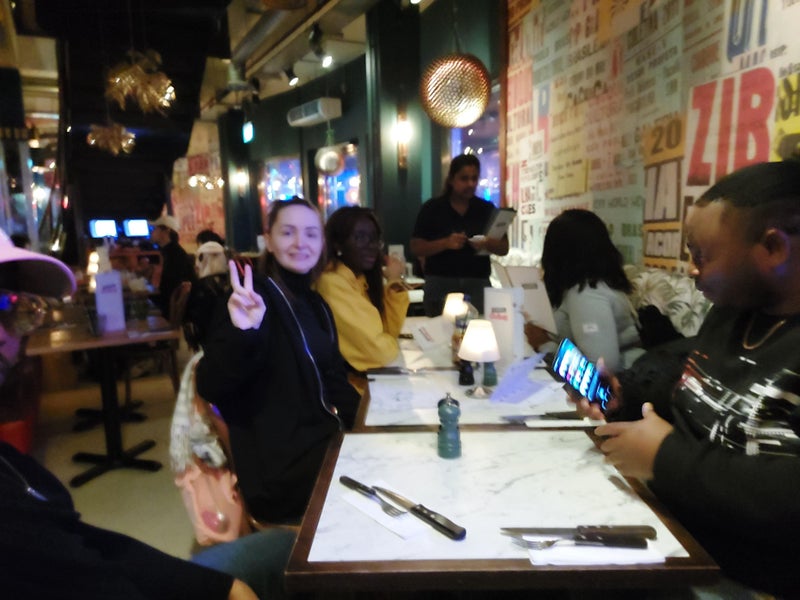 Photo 1: With friends