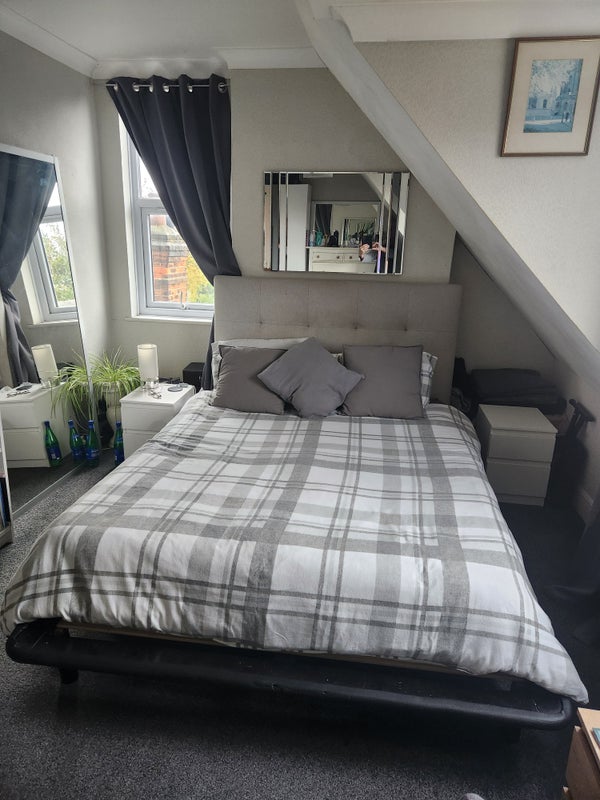 Photo 1: Large king size bed