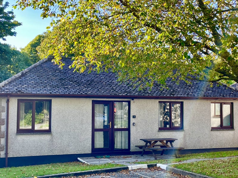Photo 1: Outside. Rear patio and seating