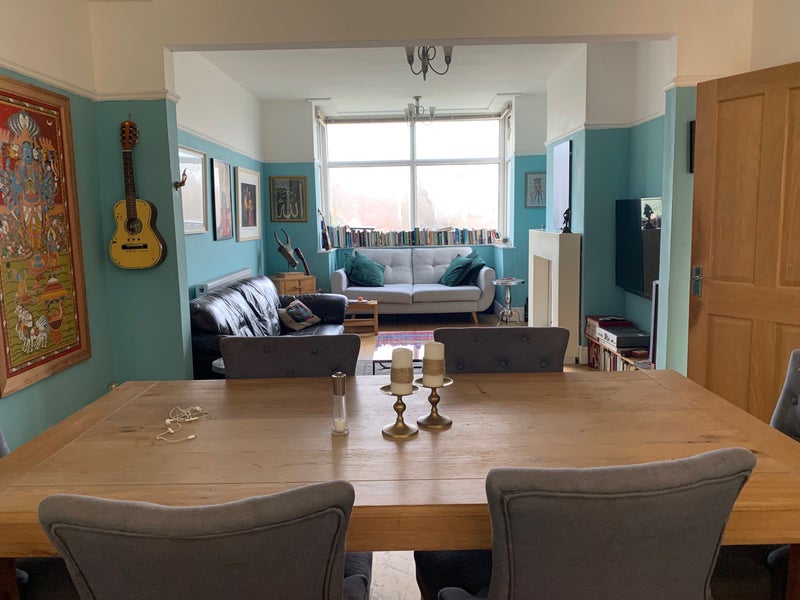 Photo 4: Living room and dining room 