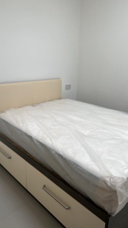 Photo 4: Double Storage Bed / Mattress