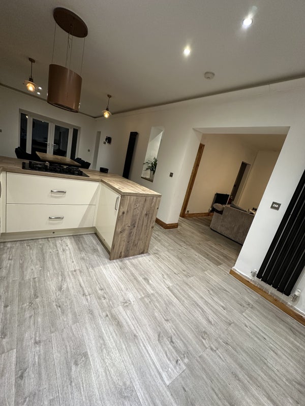 Photo 5: Kitchen & Living Room to the Right/Office Room