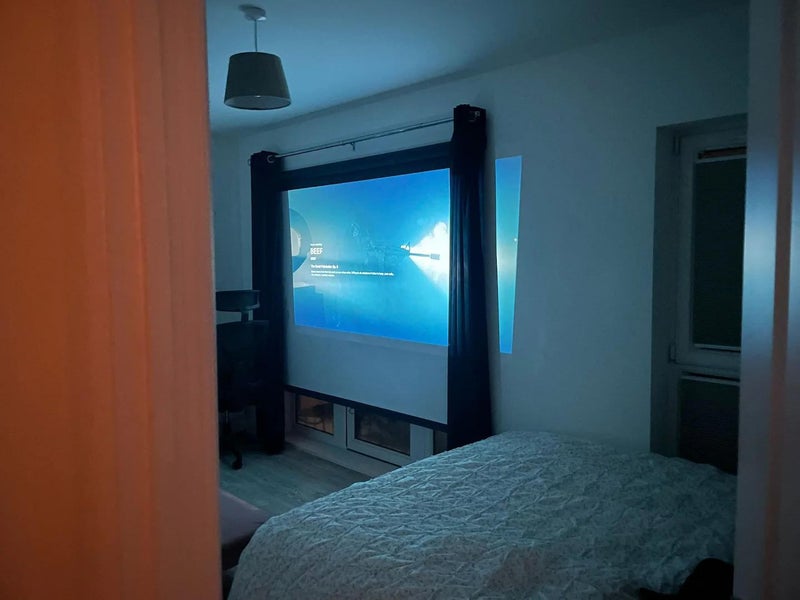 Photo 6: Projector within bedroom