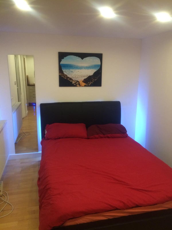 Photo 1: studio double bed