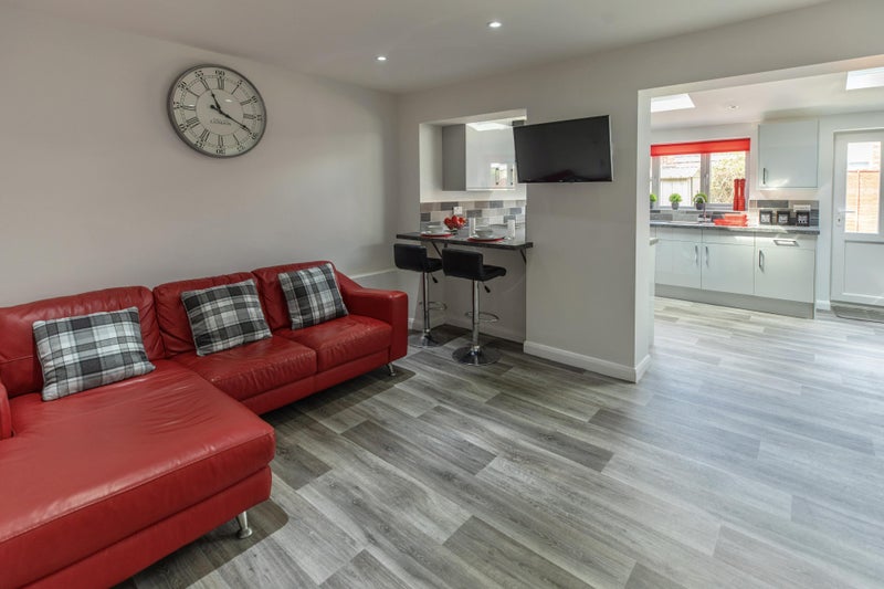 Photo 1: Open plan lounge, diner and kitchen