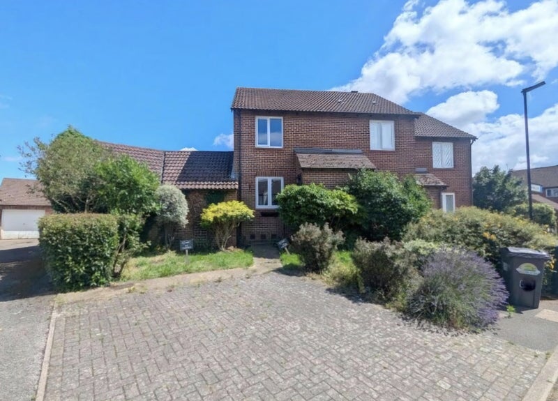 Photo 1: House and driveway