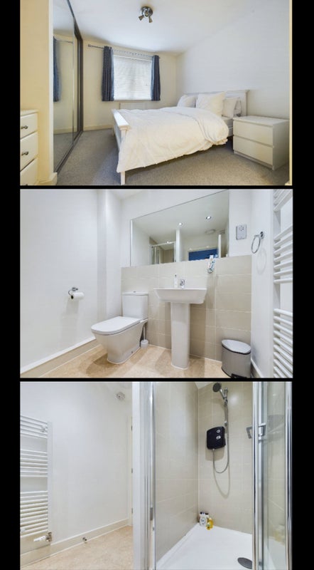 'Spacious Ensuite Double Bedroom to Rent in 2-Bedro' Room to Rent from ...