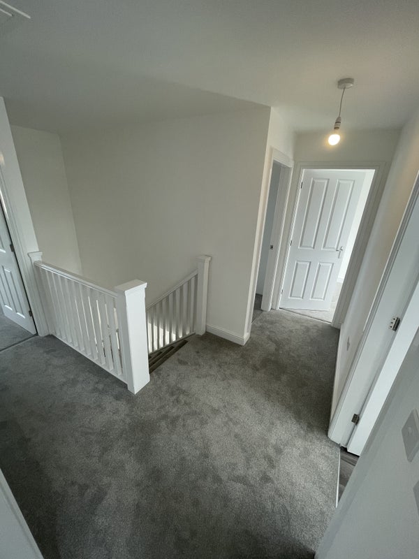 Photo 8: Bedroom is to the left and your bathroom to the right of this pic