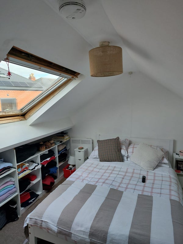 Photo 1: Second floor mezzannine. It has room to store clothes, coats and shoes. 