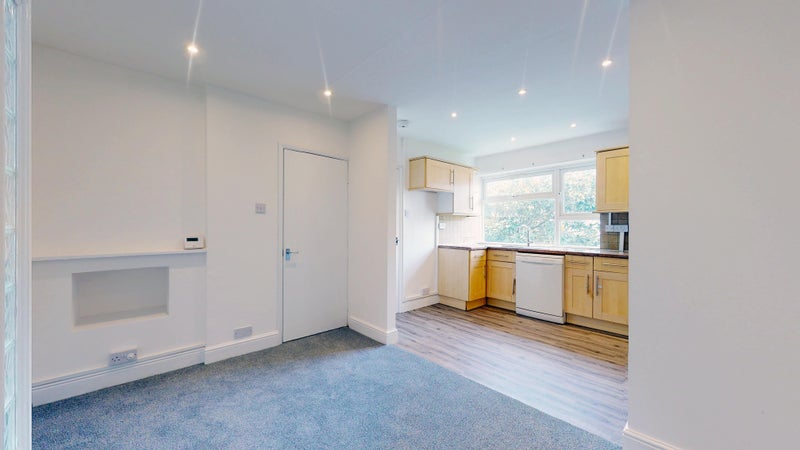 Photo 1: Living Room & Kitchen