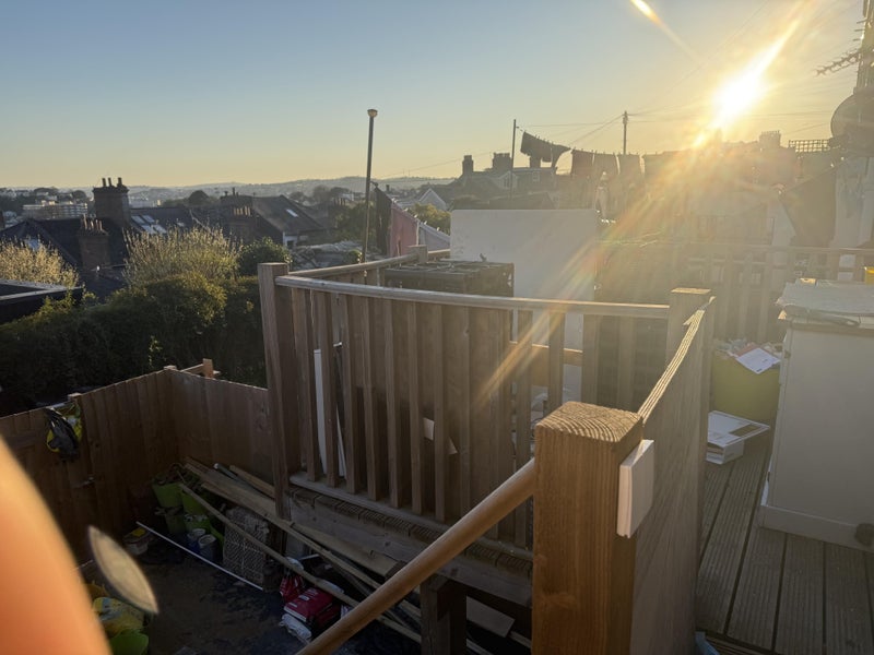 Photo 9: Balcony/ decking (too be cleared) 