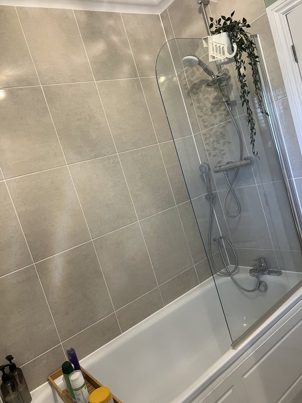 Photo 6: Shower over bath