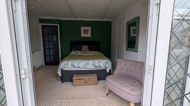 Photo 4: Bedroom from Patio doors