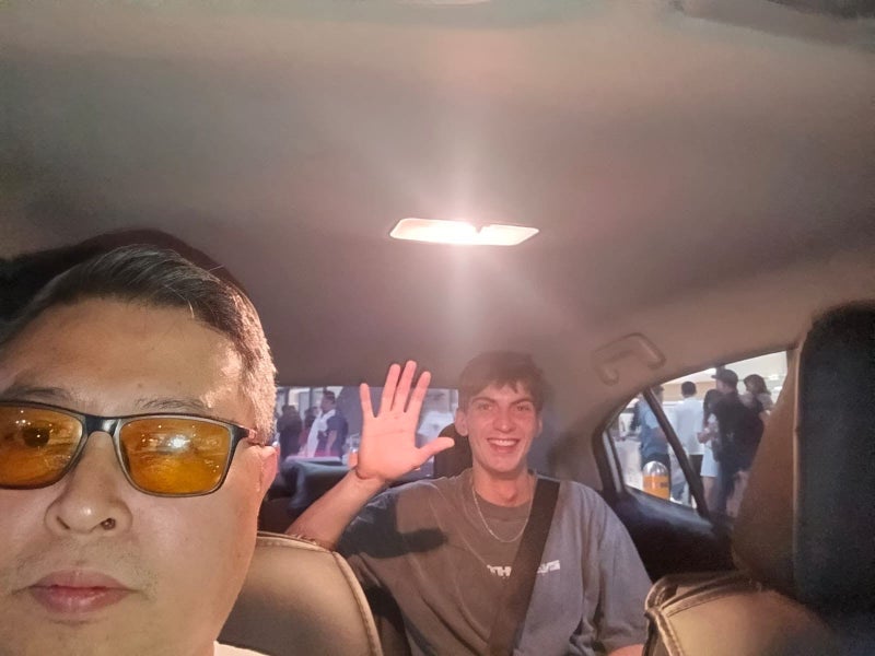 Photo 1: Just stoked to be here