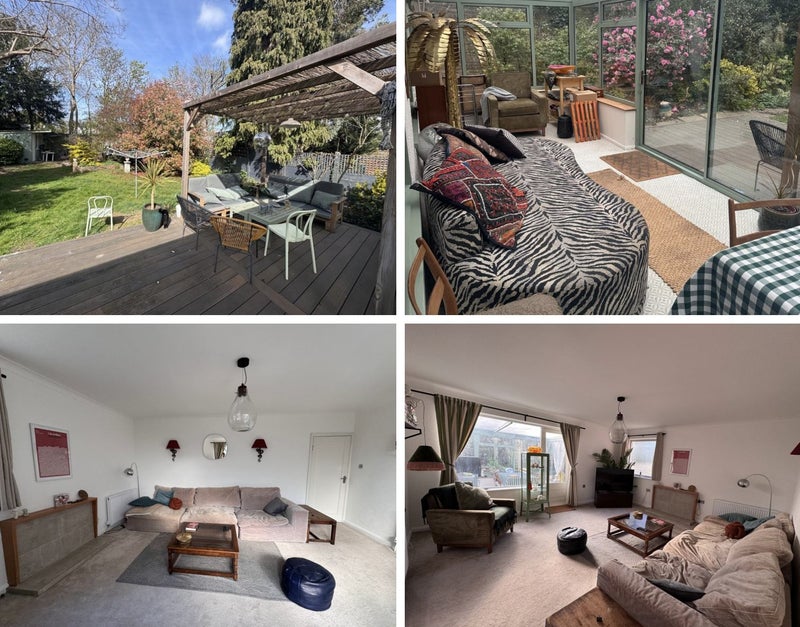 Photo 1: LIVING ROOM / CONSERVATORY / GARDEN