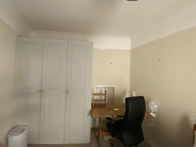 Photo 6: Generous workspace and comfortable desk chair