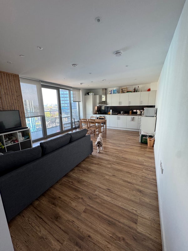 Photo 1: Open plan kitchen/ living room